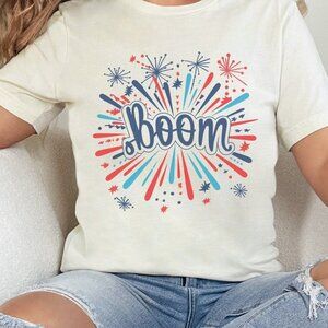 4th of July shirt, red white and blue patriotic shirt
